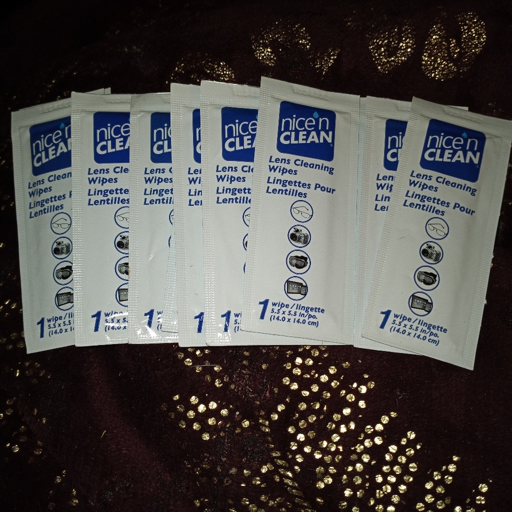 Nice n clean lens wipes